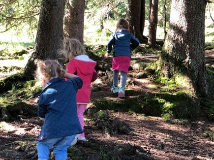 Holiday with children Familienhotel im Allgäu - Torghele's Wald + Fluh