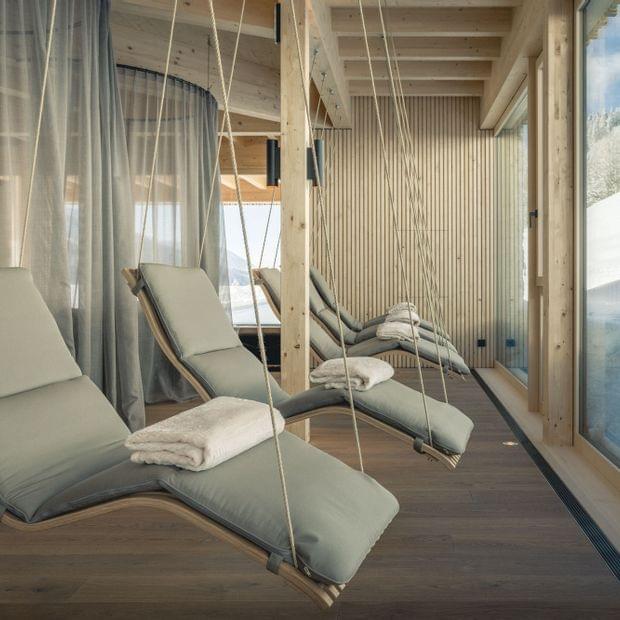 Torghele's Wald + Fluh - Hotel im Allgäu - Ruheraum im Wellness-Bereich