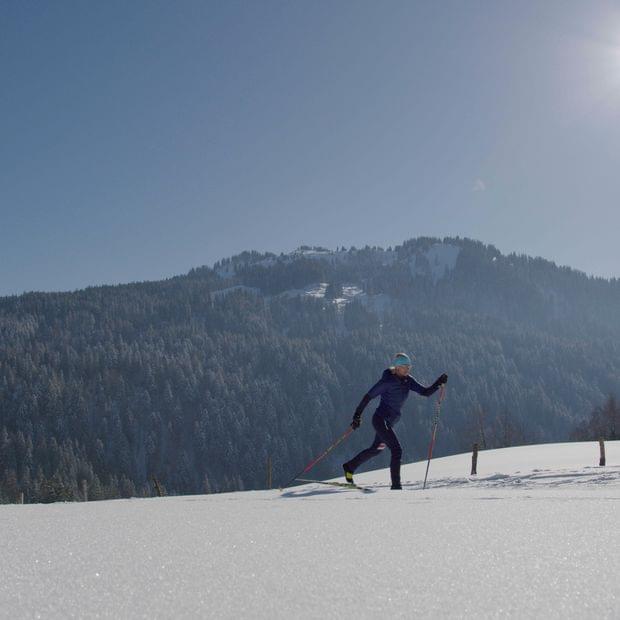 Langlaufen in Balderschwang – Winterurlaub – Torghele's Wald und Fluh