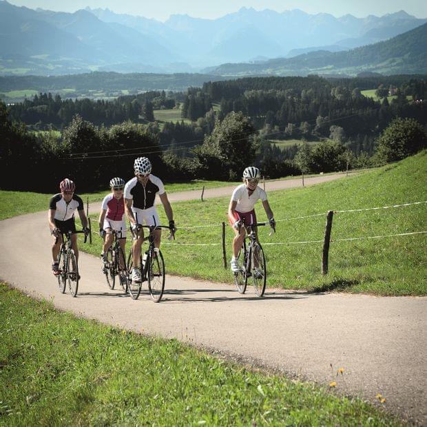 Torghele's Wald + Fluh - Die besten Rennradtouren im Urlaub im Allgäu