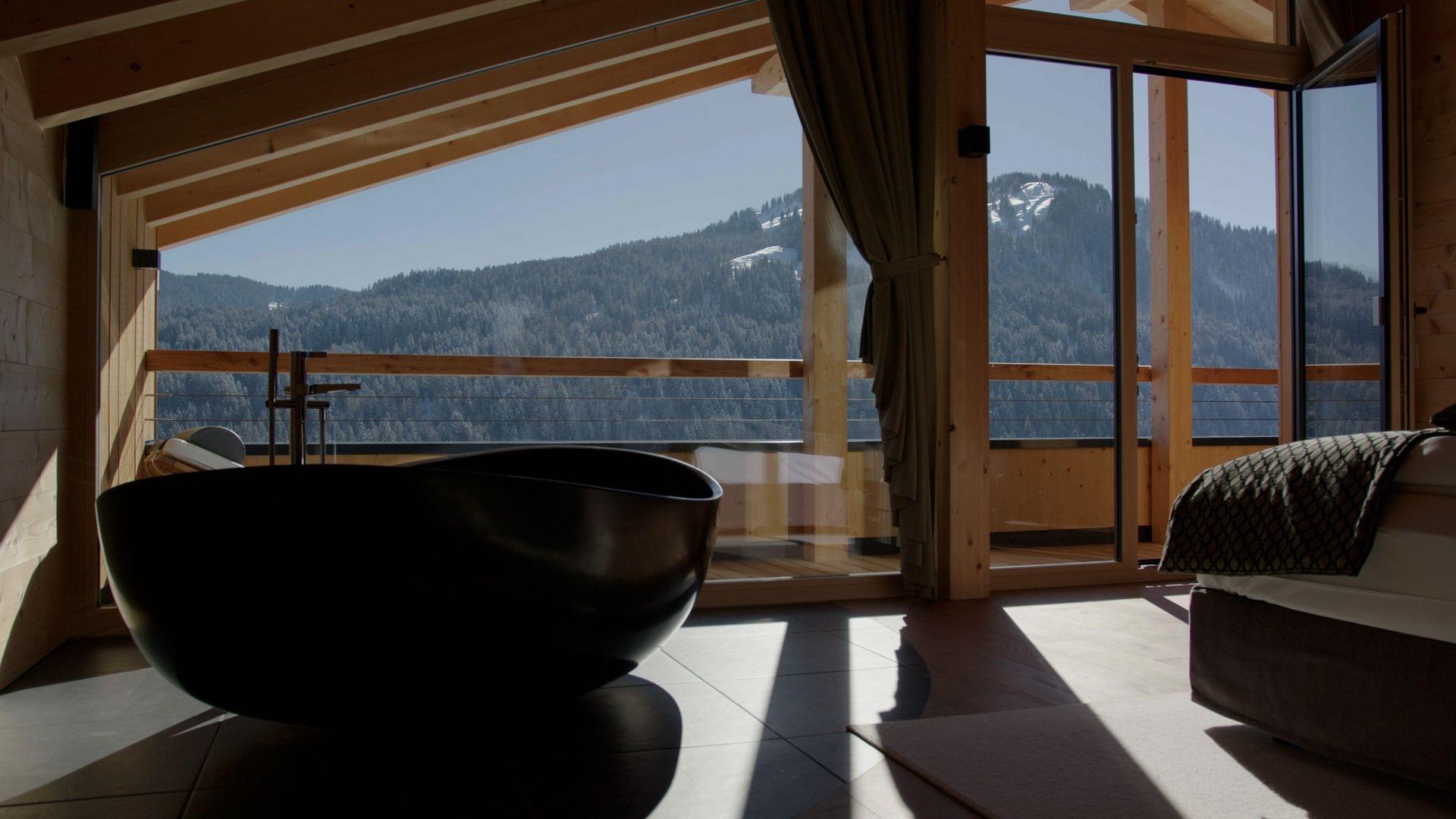 Winterurlaub Allgäu – Zimmer Bergliebe – Torghele's Wald und Fluh