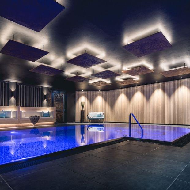 Torghele's Wald + Fluh - Wellnesshotel im Allgäu - Indoor Pool
