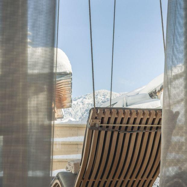 Torghele's Wald + Fluh - Wellenesshotel im Allgäu - Ruheraum