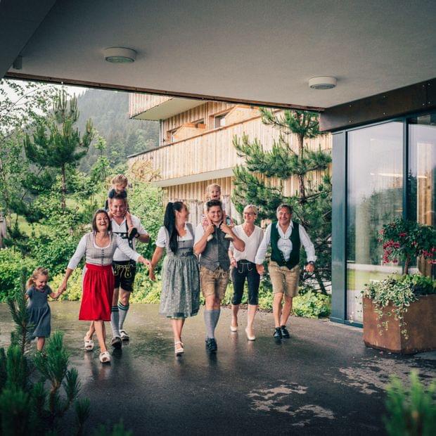 Torghele's die Gastgeberfamilie