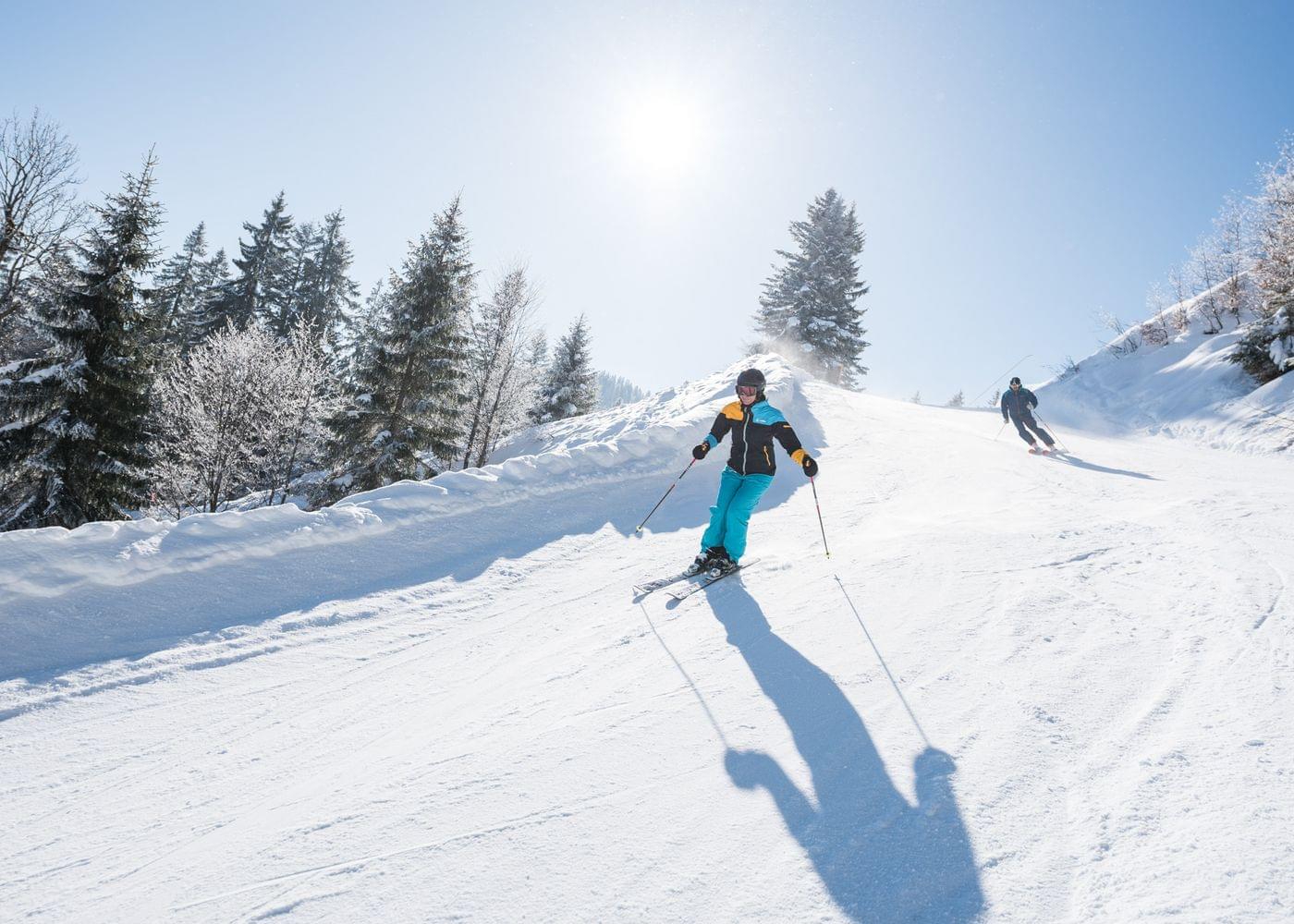 Torghele's Wald + Fluh - Winterurlaub im Allgäu - Skifahren