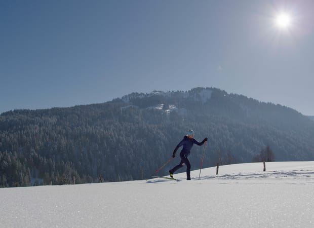Langlaufen in Balderschwang – Winterurlaub – Torghele's Wald und Fluh