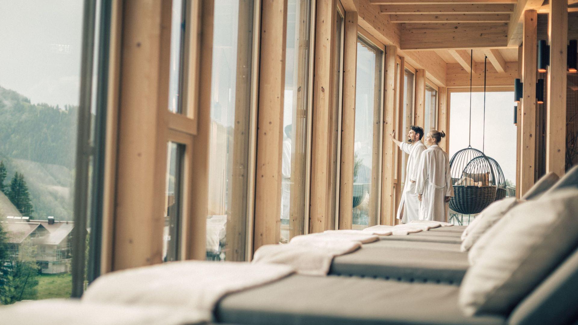 Torghele's Wald + Fluh - Wellenesshotel im Allgäu - Entspannen im Torghele'Spa