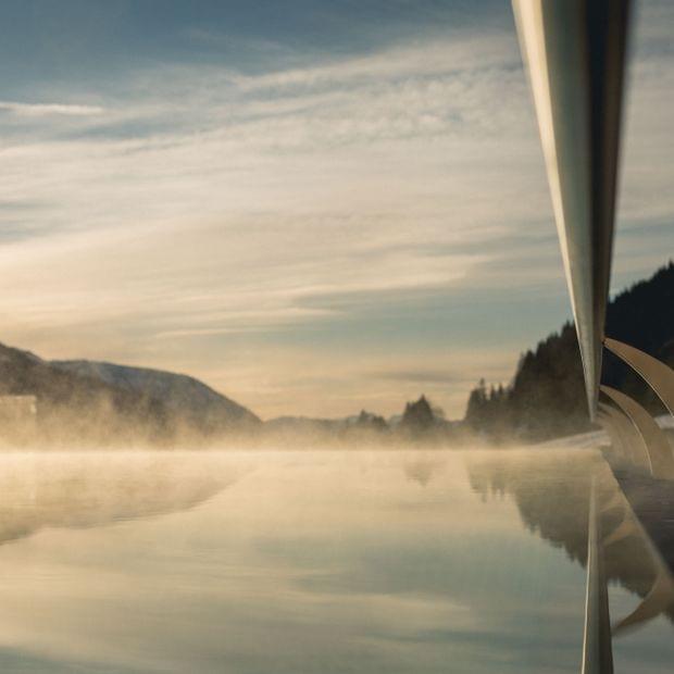 Torghele's Wald + Fluh - Wellnesshotel im Allgäu - Outdoor Infinity Pool